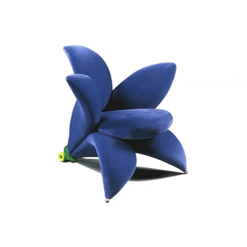 Simple single-person creative design for home living room relaxation chair