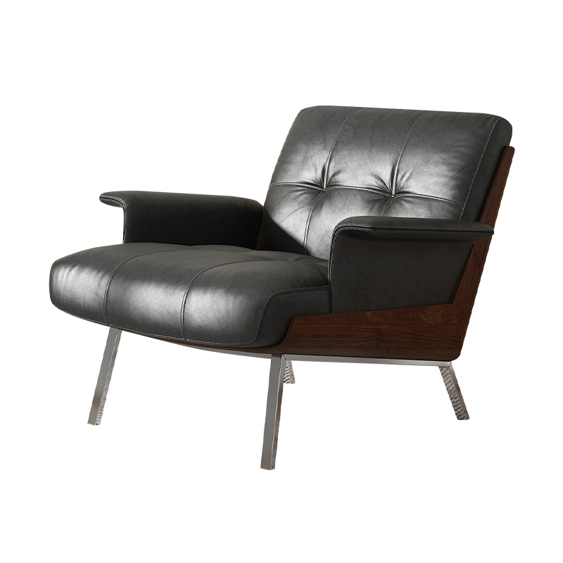 Simple single-person creative design for home living room relaxation chair