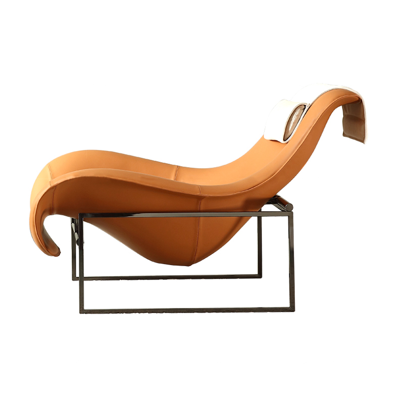 Simple single-person creative design for home living room relaxation chair