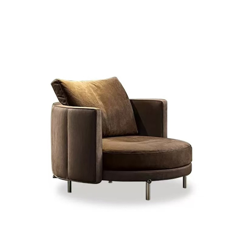 Simple single-person creative design for home living room relaxation chair