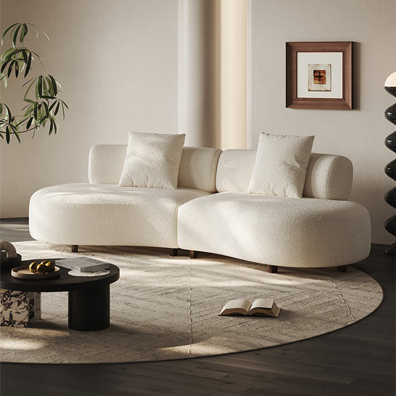 Simple single-person creative design for home living room relaxation chair