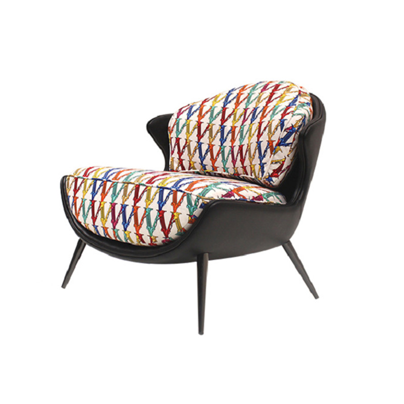 Simple single-person creative design for home living room relaxation chair