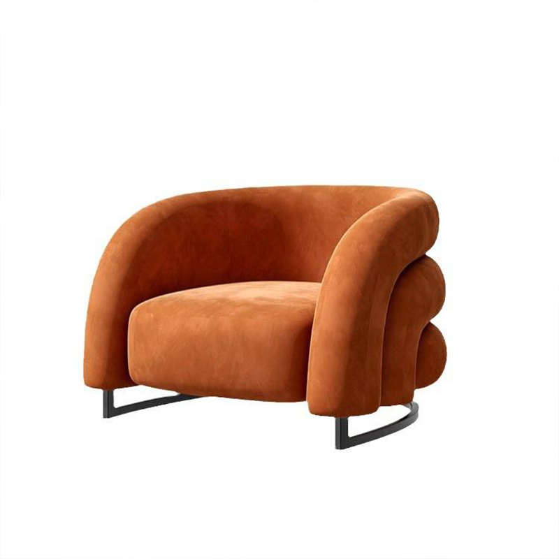 Simple single-person creative design for home living room relaxation chair