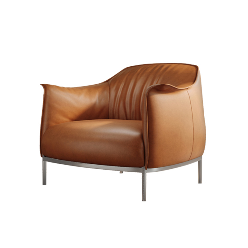 Simple single-person creative design for home living room relaxation chair