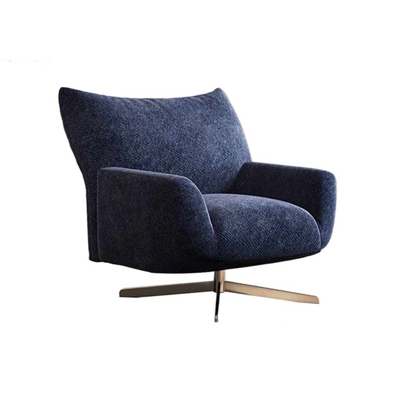 Simple single-person creative design for home living room relaxation chair