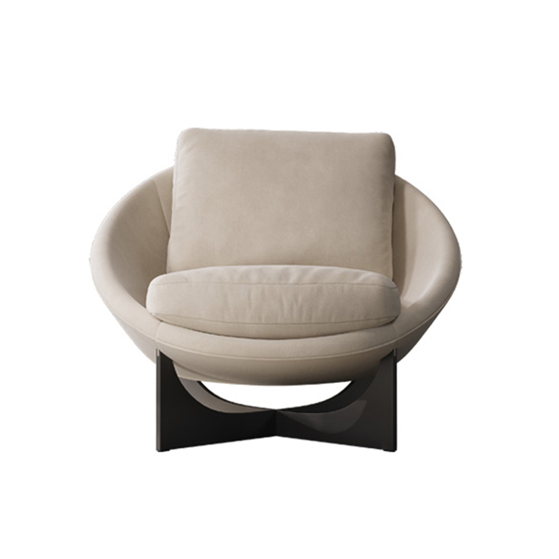 Simple single-person creative design for home living room relaxation chair