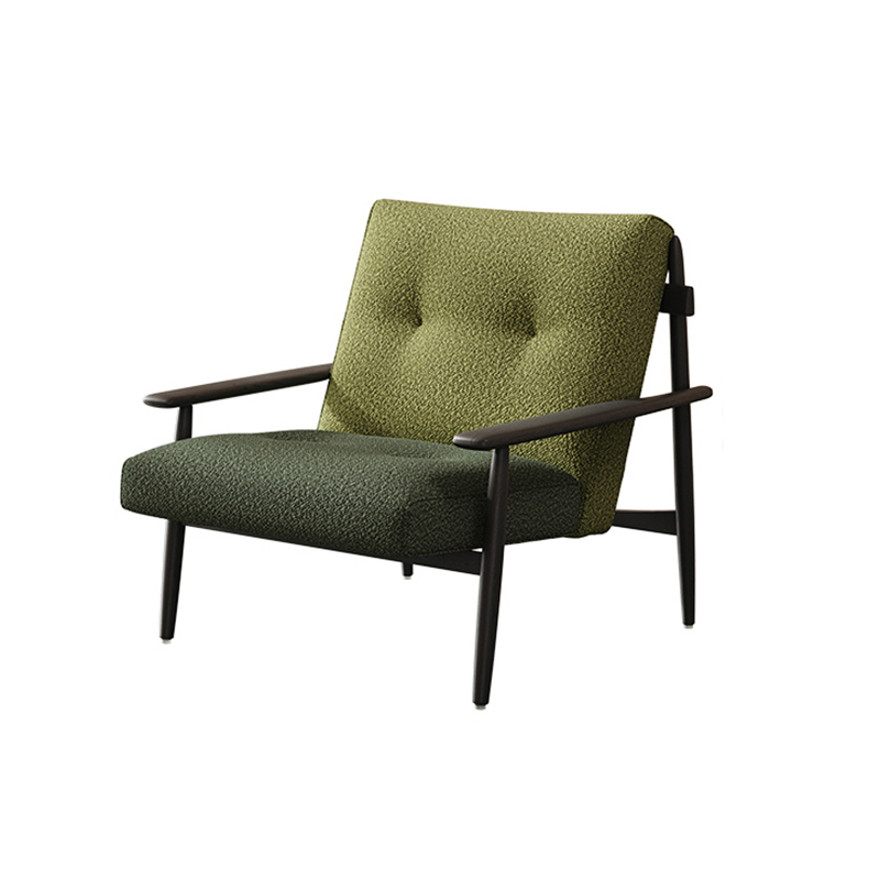 Soft-textured cloud-shaped chair