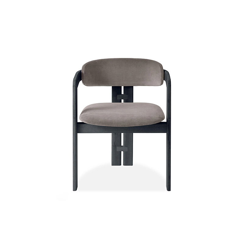 Soft-textured cloud-shaped chair