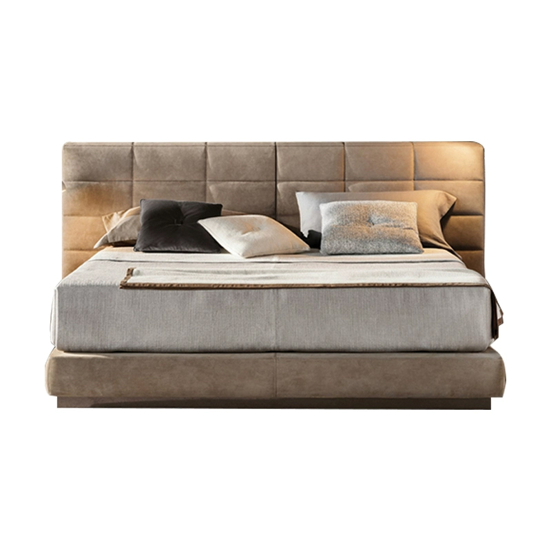 Modern minimalist low-footed bed