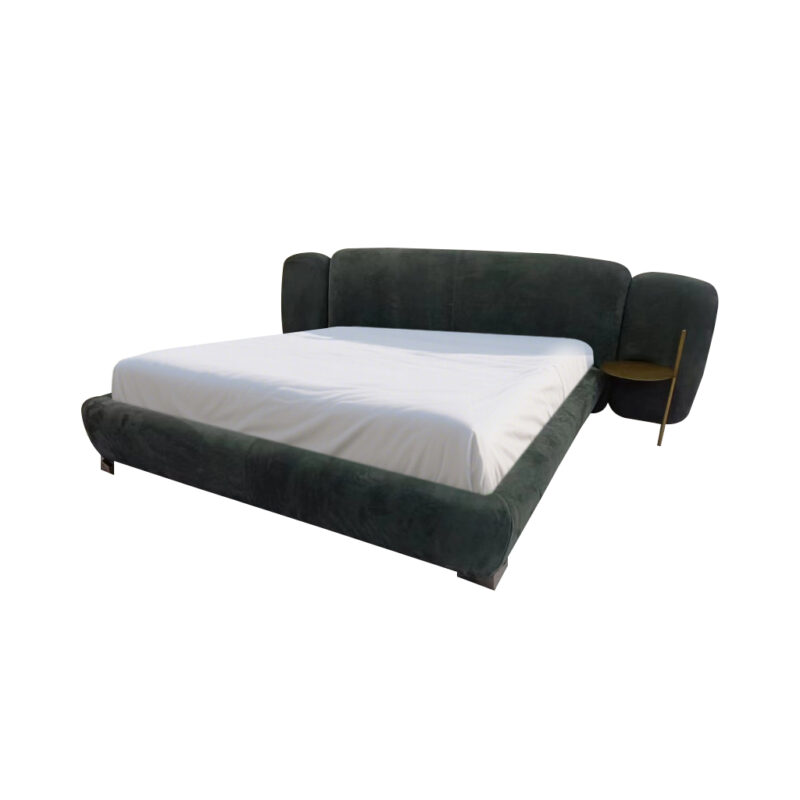 Modern minimalist low-footed bed