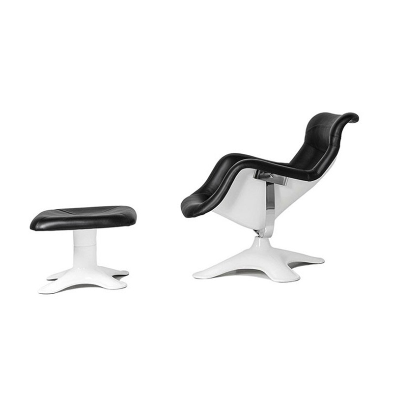 Soft-textured cloud-shaped chair