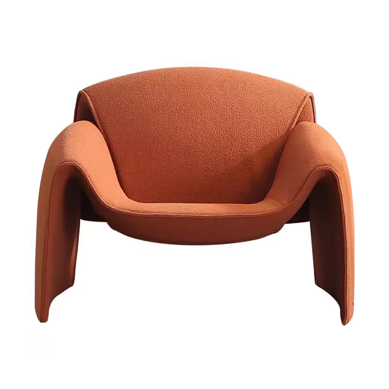 Crab chair, artistic shape + soft texture