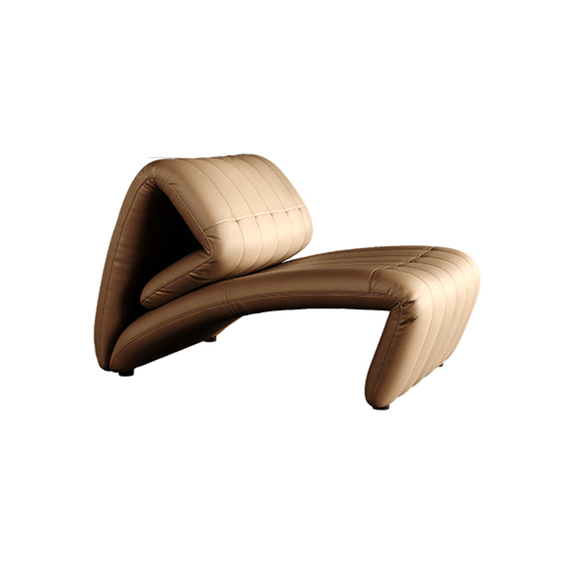 Soft-textured cloud-shaped chair