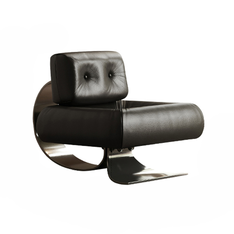 Soft-textured cloud-shaped chair