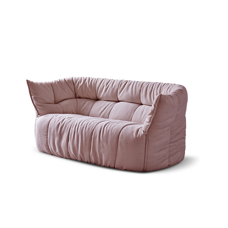 Soft-textured cloud-shaped chair